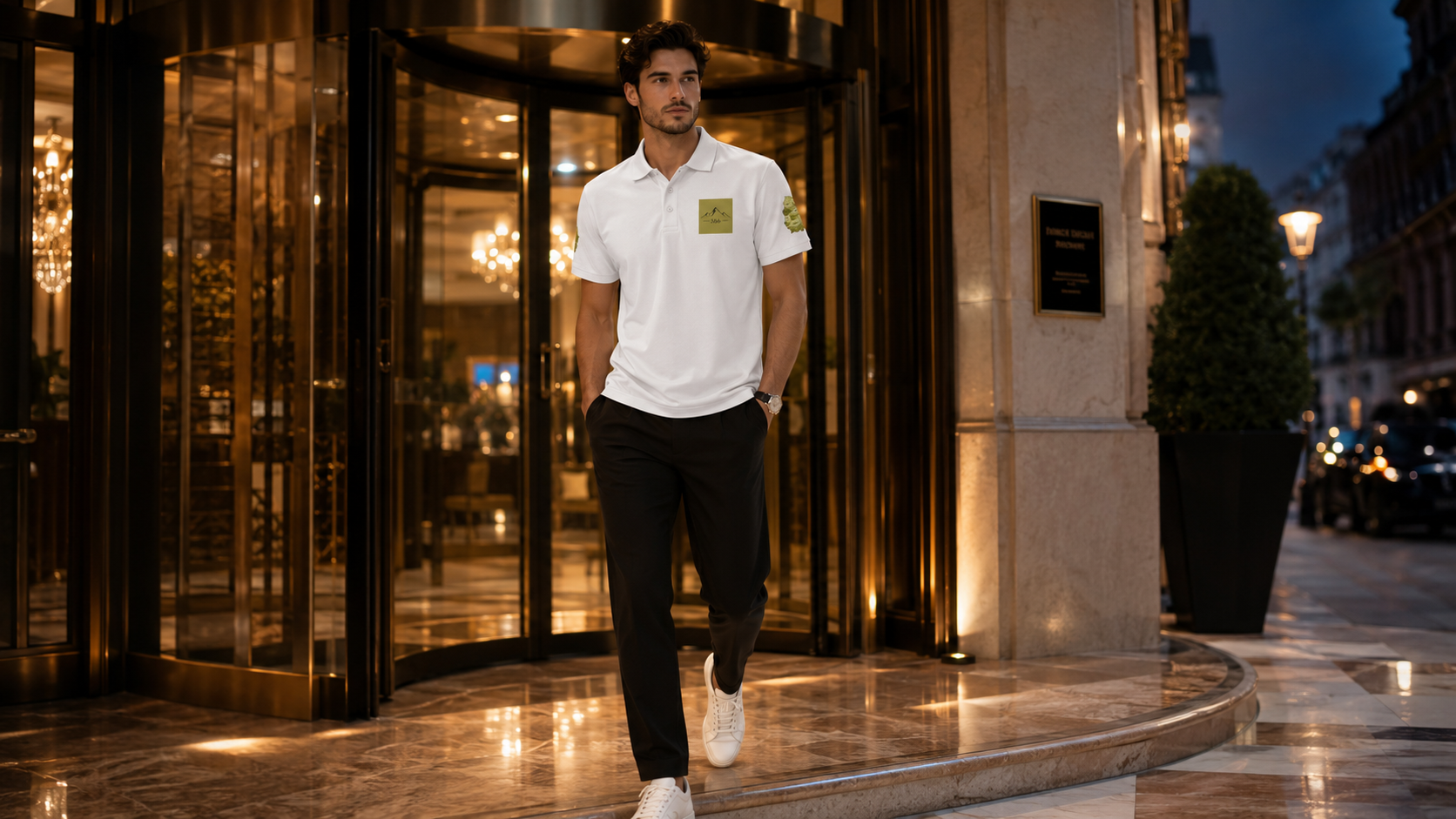 Premium-Poloshirt ألفخامة